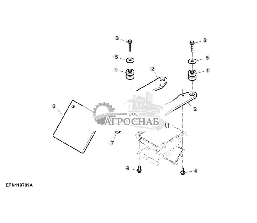 Детали крепления, радиолокационный датчик - ST778811 832.jpg